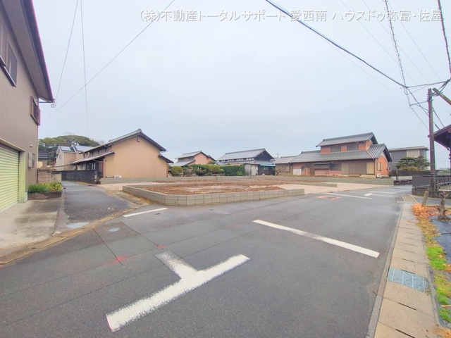 愛知県津島市宇治町字茶ノ里の新築戸建て更地・土地写真 2025年12月23日撮影