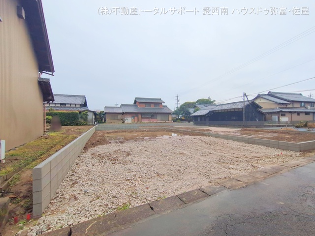 愛知県津島市宇治町字茶ノ里の新築戸建て更地・土地写真 2025年12月23日撮影