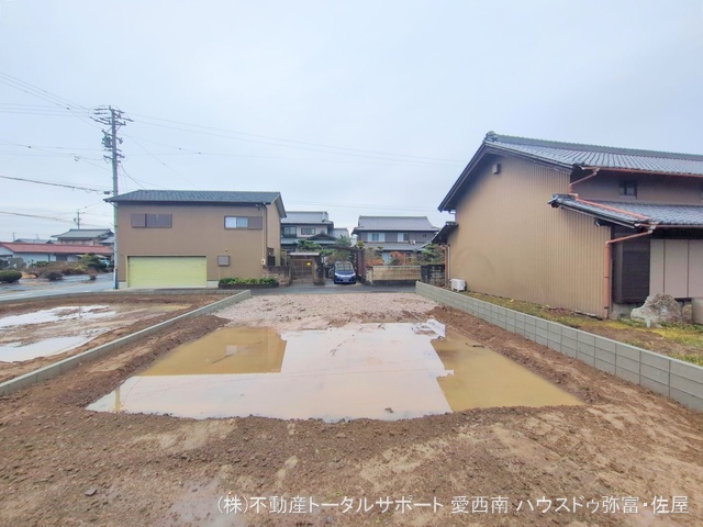 愛知県津島市宇治町字茶ノ里の新築戸建て更地・土地写真 2025年12月23日撮影