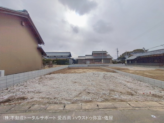 愛知県津島市宇治町字茶ノ里の新築戸建て更地・土地写真 2026年1月21日撮影