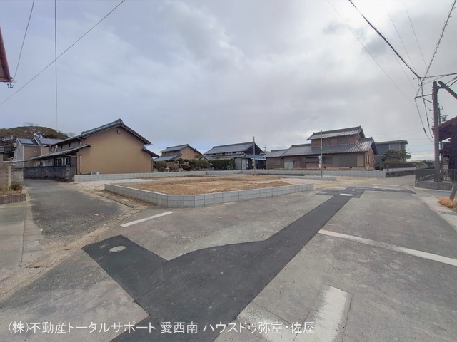 愛知県津島市宇治町字茶ノ里の新築戸建て更地・土地写真 2026年1月21日撮影