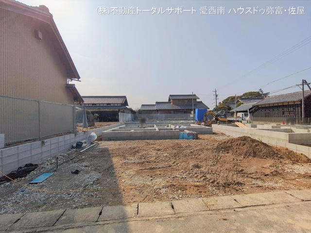 愛知県津島市宇治町字茶ノ里の新築戸建て基礎写真 2026年2月15日撮影