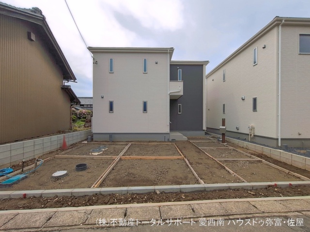 愛知県津島市宇治町字茶ノ里の新築戸建て外構写真 2026年4月20日撮影