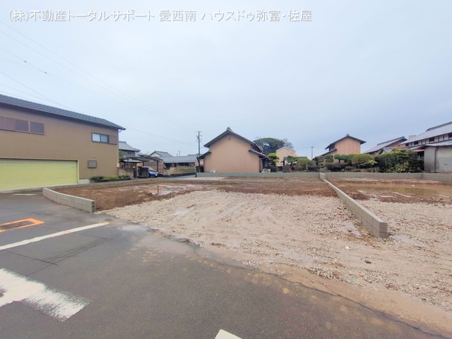 愛知県津島市宇治町字茶ノ里の新築戸建て更地・土地写真 2025年12月23日撮影