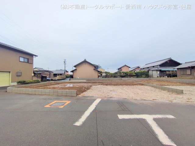 愛知県津島市宇治町字茶ノ里の新築戸建て更地・土地写真 2025年12月23日撮影