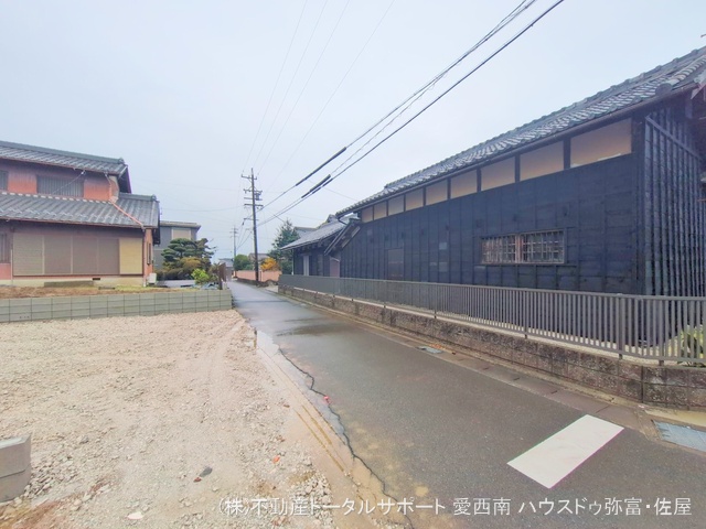 愛知県津島市宇治町字茶ノ里の新築戸建て更地・土地写真 2025年12月23日撮影