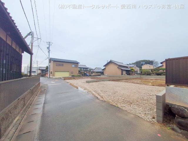 愛知県津島市宇治町字茶ノ里の新築戸建て更地・土地写真 2025年12月23日撮影