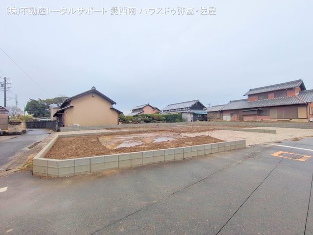 愛知県津島市宇治町字茶ノ里の新築戸建て更地・土地写真 2025年12月23日撮影