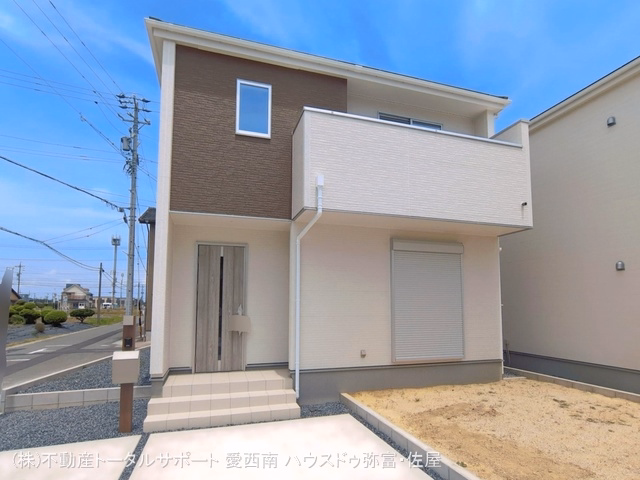 愛知県津島市宇治町字茶ノ里の新築戸建て完成写真 2026年5月12日撮影