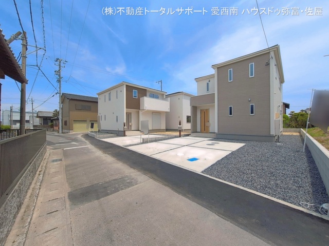 愛知県津島市宇治町字茶ノ里の新築戸建て完成写真 2026年5月12日撮影