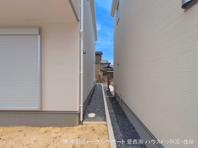 愛知県津島市宇治町字茶ノ里の新築戸建て完成写真 2026年5月12日撮影