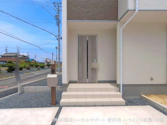 愛知県津島市宇治町字茶ノ里の新築戸建て完成写真 2026年5月12日撮影