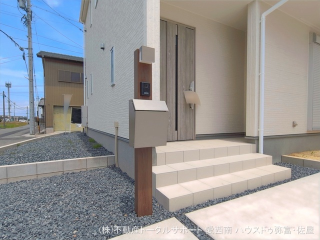愛知県津島市宇治町字茶ノ里の新築戸建て完成写真 2026年5月12日撮影