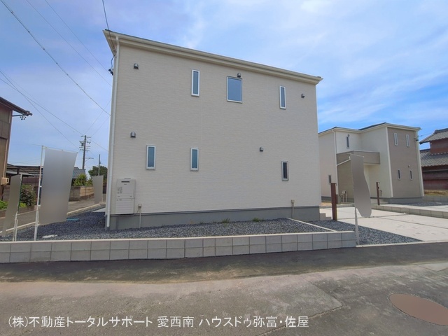 愛知県津島市宇治町字茶ノ里の新築戸建て完成写真 2026年5月12日撮影