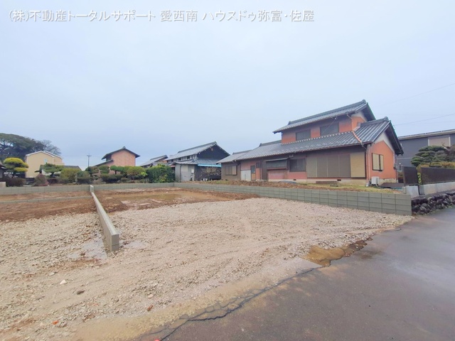 愛知県津島市宇治町字茶ノ里の新築戸建て更地・土地写真 2025年12月23日撮影