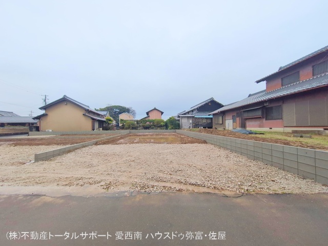 愛知県津島市宇治町字茶ノ里の新築戸建て更地・土地写真 2025年12月23日撮影