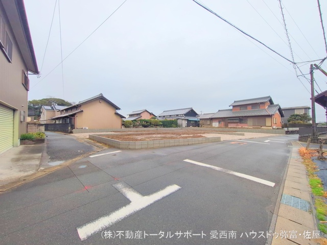 愛知県津島市宇治町字茶ノ里の新築戸建て更地・土地写真 2025年12月23日撮影