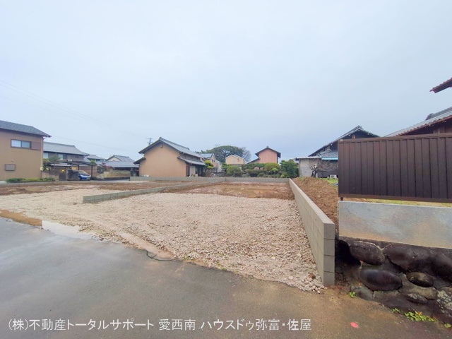 愛知県津島市宇治町字茶ノ里の新築戸建て更地・土地写真 2025年12月23日撮影