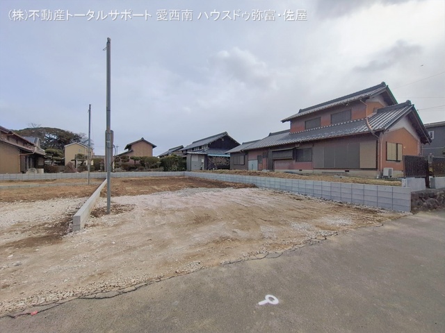 愛知県津島市宇治町字茶ノ里の新築戸建て更地・土地写真 2026年1月21日撮影