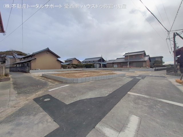 愛知県津島市宇治町字茶ノ里の新築戸建て更地・土地写真 2026年1月21日撮影