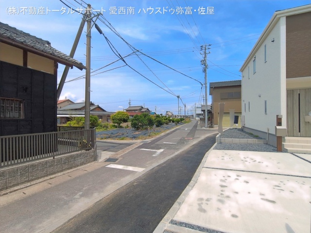 愛知県津島市宇治町字茶ノ里の新築戸建て完成写真 2026年5月12日撮影