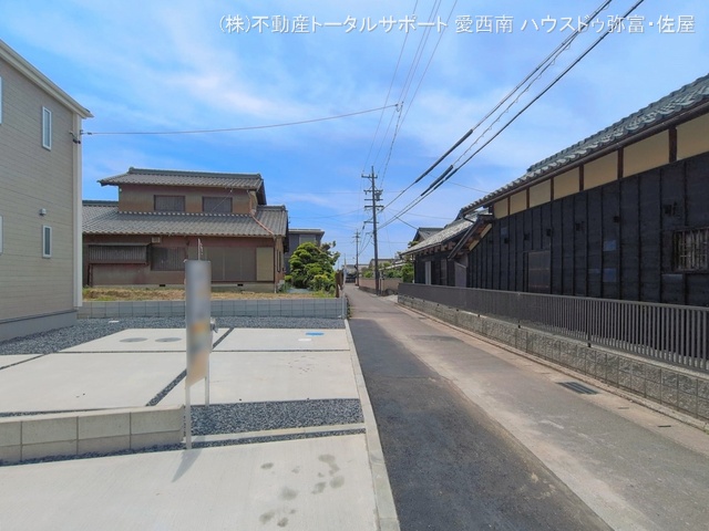 愛知県津島市宇治町字茶ノ里の新築戸建て完成写真 2026年5月12日撮影