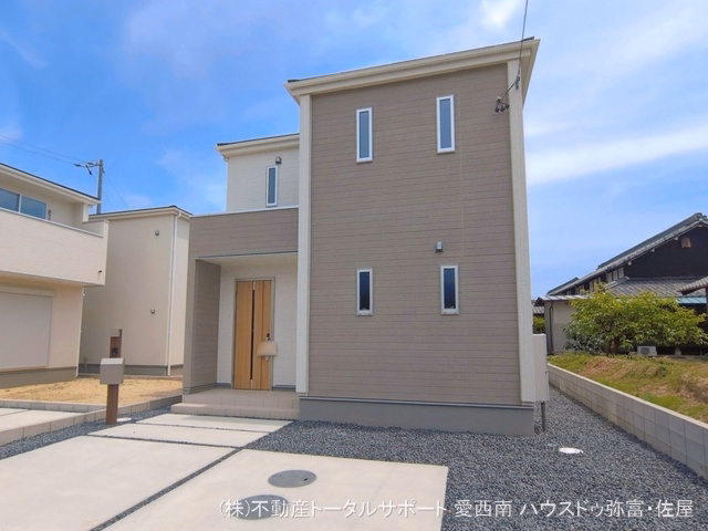 愛知県津島市宇治町字茶ノ里の新築戸建て完成写真 2026年5月12日撮影