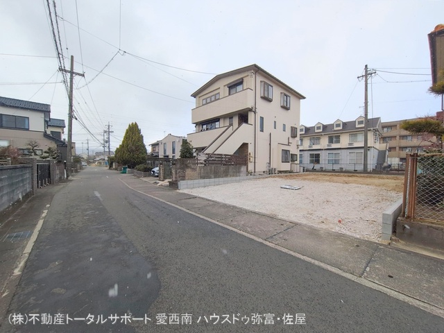 愛知県津島市江東町３丁目の新築戸建て更地・土地写真 2026年1月21日撮影