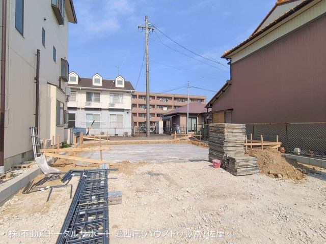 愛知県津島市江東町３丁目の新築戸建て基礎写真 2026年2月15日撮影