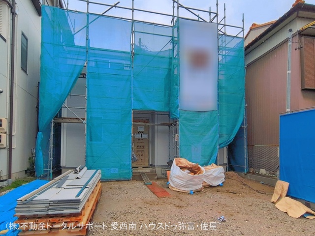 愛知県津島市江東町３丁目の新築戸建てシート写真 2026年3月31日撮影