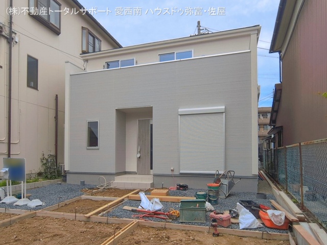 愛知県津島市江東町３丁目の新築戸建て外構写真 2026年4月20日撮影