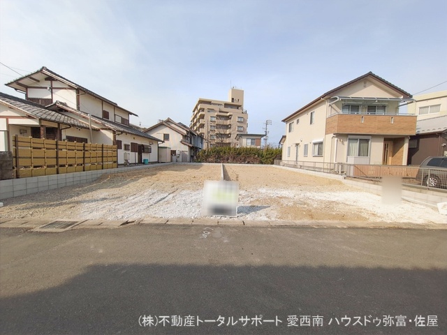 愛知県海部郡蟹江町富吉1丁目の新築戸建て更地・土地写真 2026年1月14日撮影