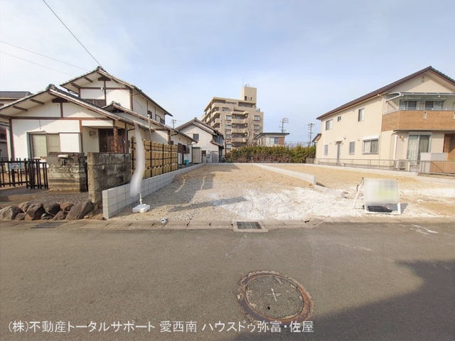 愛知県海部郡蟹江町富吉1丁目の新築戸建て更地・土地写真 2026年1月14日撮影