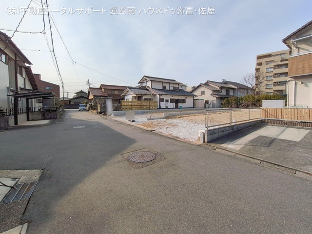 愛知県海部郡蟹江町富吉1丁目の新築戸建て更地・土地写真 2026年1月14日撮影