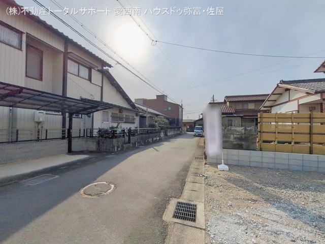 愛知県海部郡蟹江町富吉1丁目の新築戸建て更地・土地写真 2026年1月14日撮影