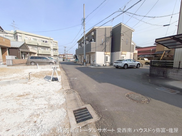 愛知県海部郡蟹江町富吉1丁目の新築戸建て更地・土地写真 2026年1月14日撮影