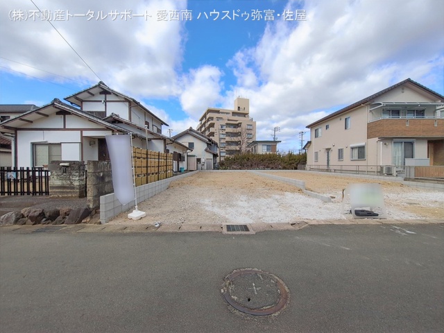 愛知県海部郡蟹江町富吉1丁目の新築戸建て更地・土地写真 2026年2月8日撮影