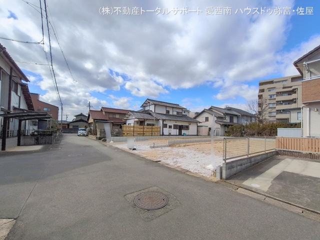 愛知県海部郡蟹江町富吉1丁目の新築戸建て更地・土地写真 2026年2月8日撮影