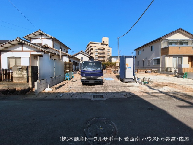 愛知県海部郡蟹江町富吉1丁目の新築戸建て基礎写真 2026年3月4日撮影