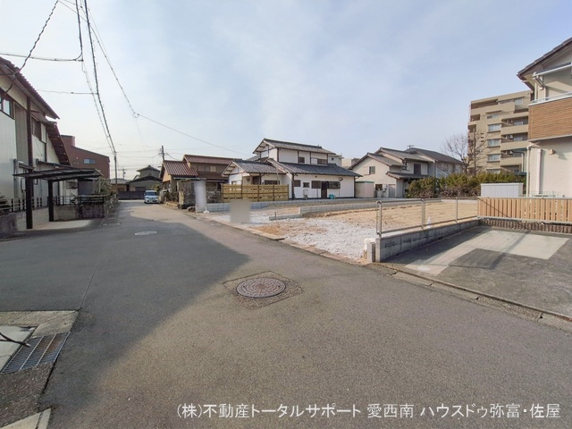 愛知県海部郡蟹江町富吉１丁目の新築戸建て更地・土地写真 2026年1月14日撮影