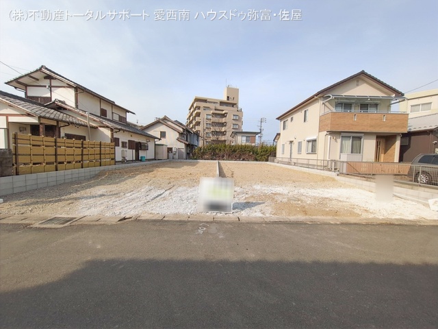 愛知県海部郡蟹江町富吉1丁目の新築戸建て更地・土地写真 2026年1月14日撮影