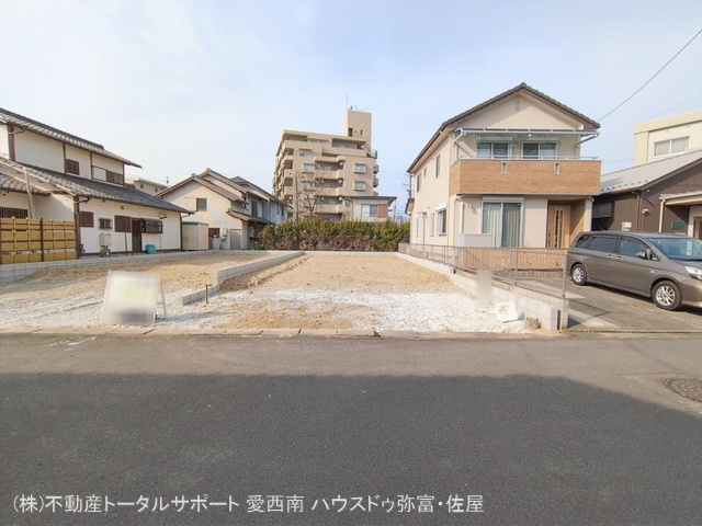 愛知県海部郡蟹江町富吉1丁目の新築戸建て更地・土地写真 2026年1月14日撮影