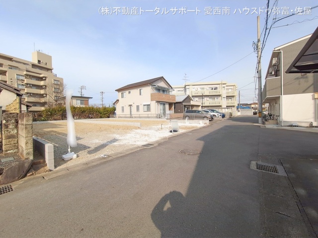 愛知県海部郡蟹江町富吉1丁目の新築戸建て更地・土地写真 2026年1月14日撮影