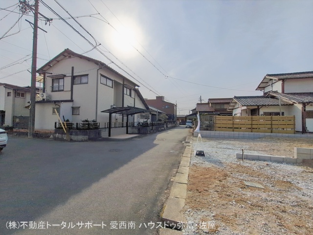 愛知県海部郡蟹江町富吉1丁目の新築戸建て更地・土地写真 2026年1月14日撮影