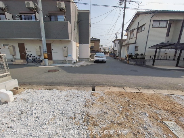 愛知県海部郡蟹江町富吉1丁目の新築戸建て更地・土地写真 2026年1月14日撮影