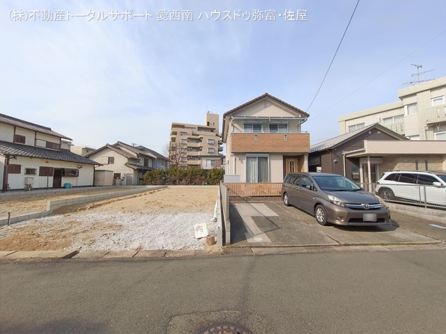 愛知県海部郡蟹江町富吉1丁目の新築戸建て更地・土地写真 2026年1月14日撮影