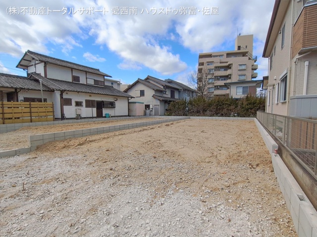 愛知県海部郡蟹江町富吉１丁目の新築戸建て更地・土地写真 2026年2月8日撮影