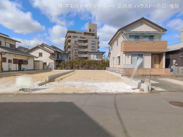 愛知県海部郡蟹江町富吉1丁目の新築戸建て更地・土地写真 2026年2月8日撮影