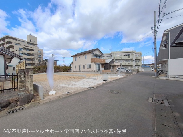 愛知県海部郡蟹江町富吉1丁目の新築戸建て更地・土地写真 2026年2月8日撮影