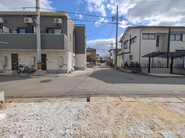 愛知県海部郡蟹江町富吉1丁目の新築戸建て更地・土地写真 2026年2月8日撮影